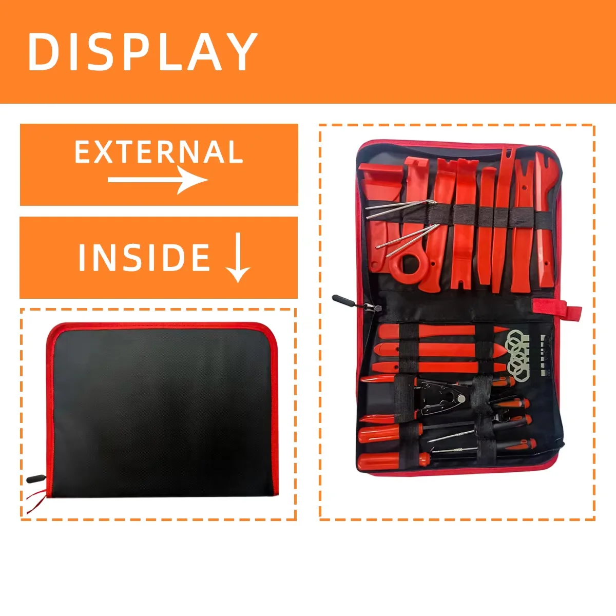 ชุดเครื่องมือถอดแผงประตูรถยนต์ YONGRUN ชุดถอดประกอบอเนกประสงค์ มีหลายแบบให้เลือก