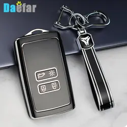 New TPU Remote Cover Key Case Car Shell for Renault Megane Captur Zoe Espace 5 Clio Arcan Arkana Kadjar for Dacia Logan Holder