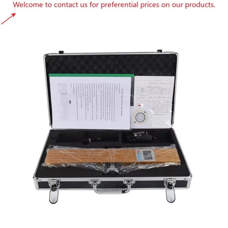 

Digital 5000N Elevator Rope Tension Meter