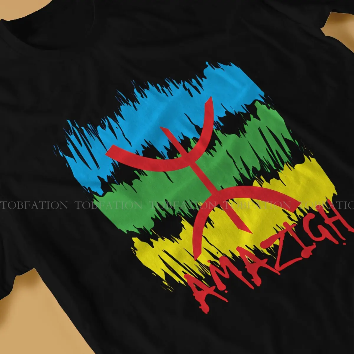 Amazigh Original TShirts Berber Amazigh Print Men\'s T Shirt Funny Tops Size S-6XL