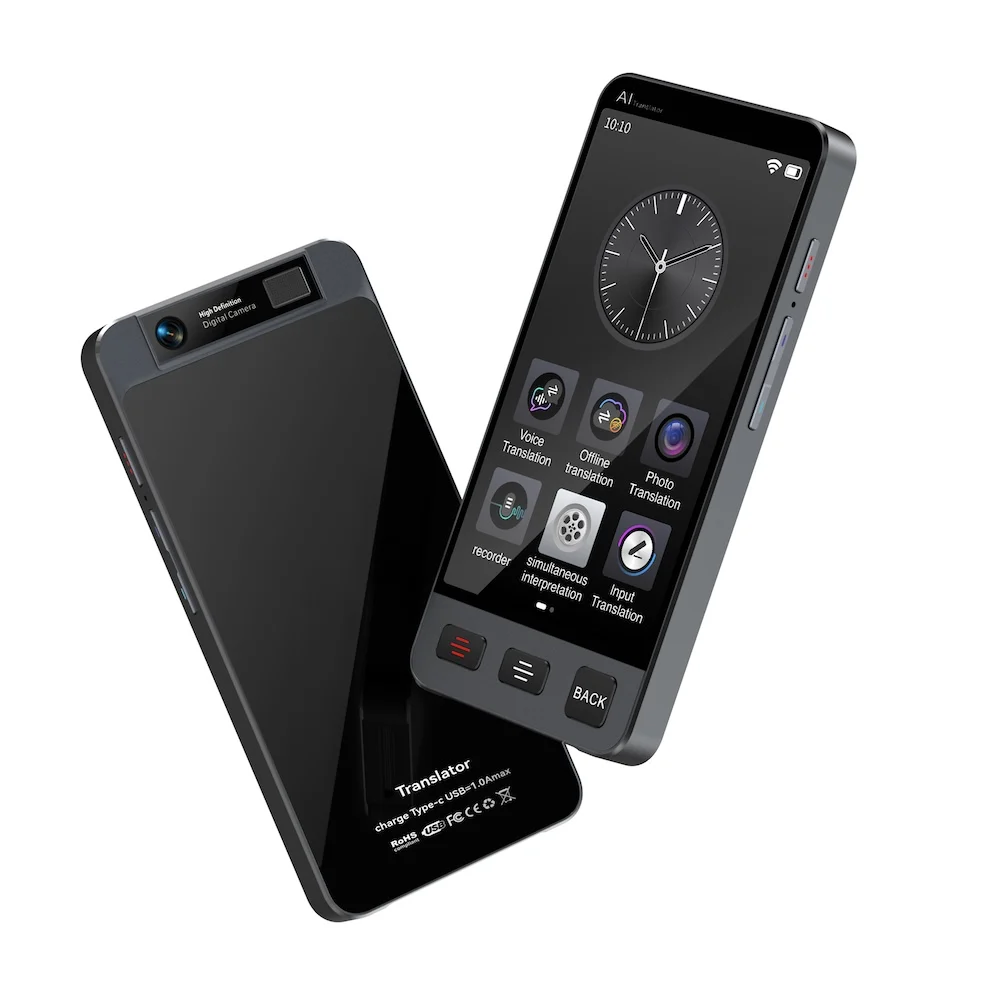 

Горячий умный автономный переводчик M80 с цветным сенсорным экраном, бизнес в реальном времени, мгновенный русский, арабский, турецкий голос, перевод речи