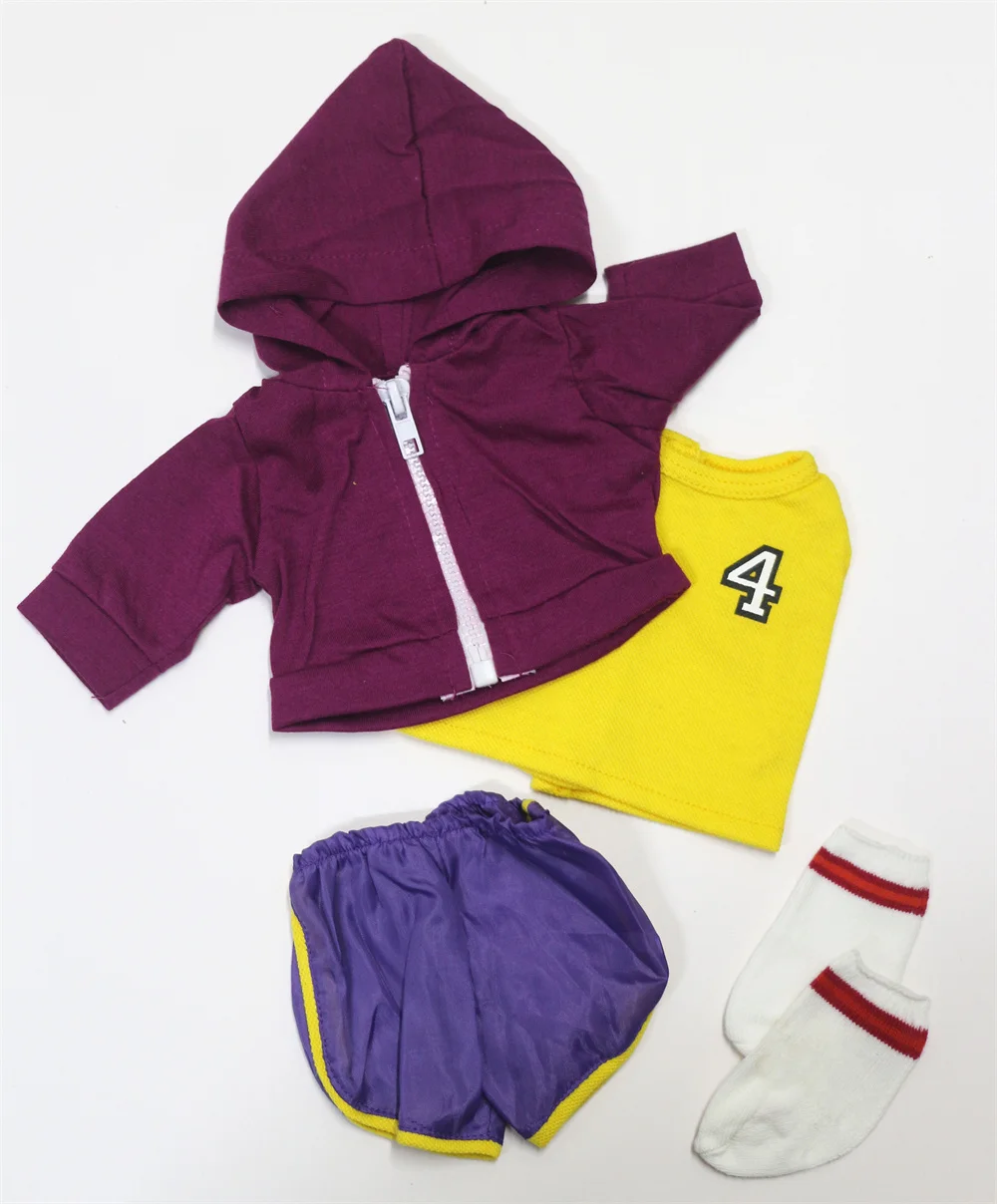 1 Set schöne Freizeitkleidung Puppenkleidung für 18-Zoll-amerikanische Puppen Viele Stile zur Auswahl A92 – Detail 8