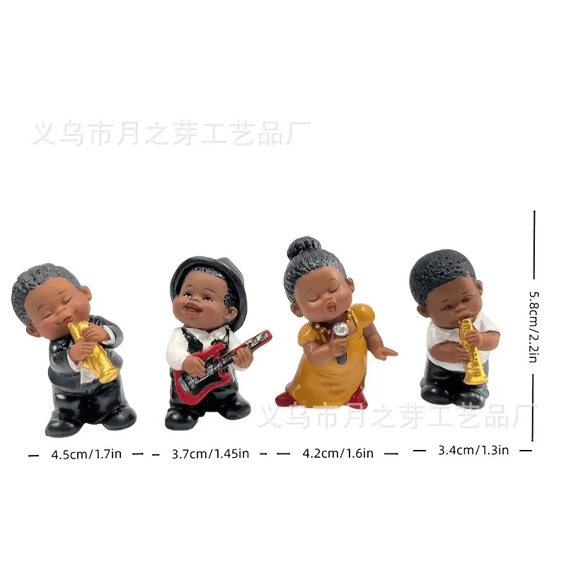 Modern Abstract Resin Figurine Sculpture Desktop Decor for Living Room Shelf Office Home Ornament