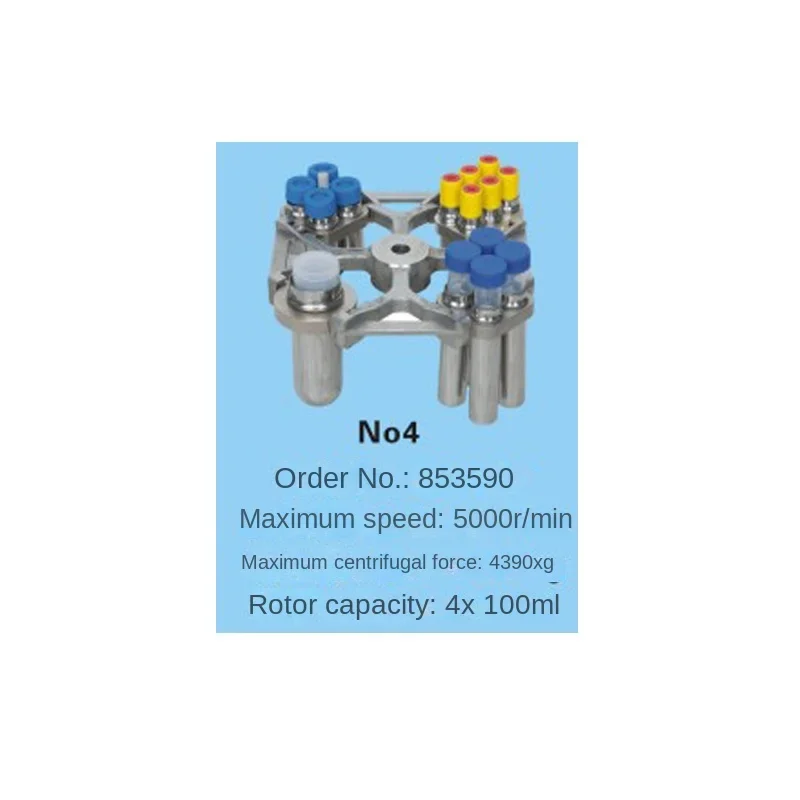 Desk Type Low Speed Centrifuge Horizontal Angle Rotor Laboratory 48 Holes 96 Holes 32 Holes