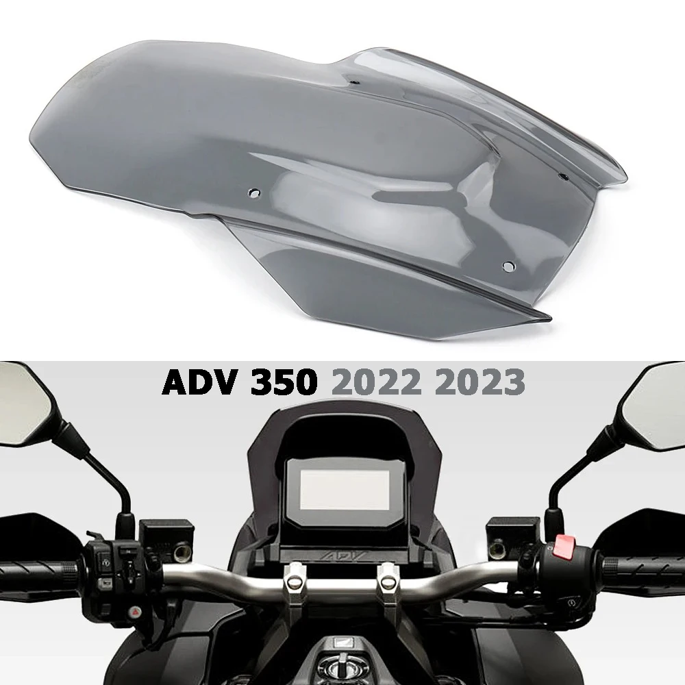 

For Honda ADV350 ADV 350 adv350 adv 350 2022 2023 New Motorcycle Accessories Windshield Windscreen Visor Fit