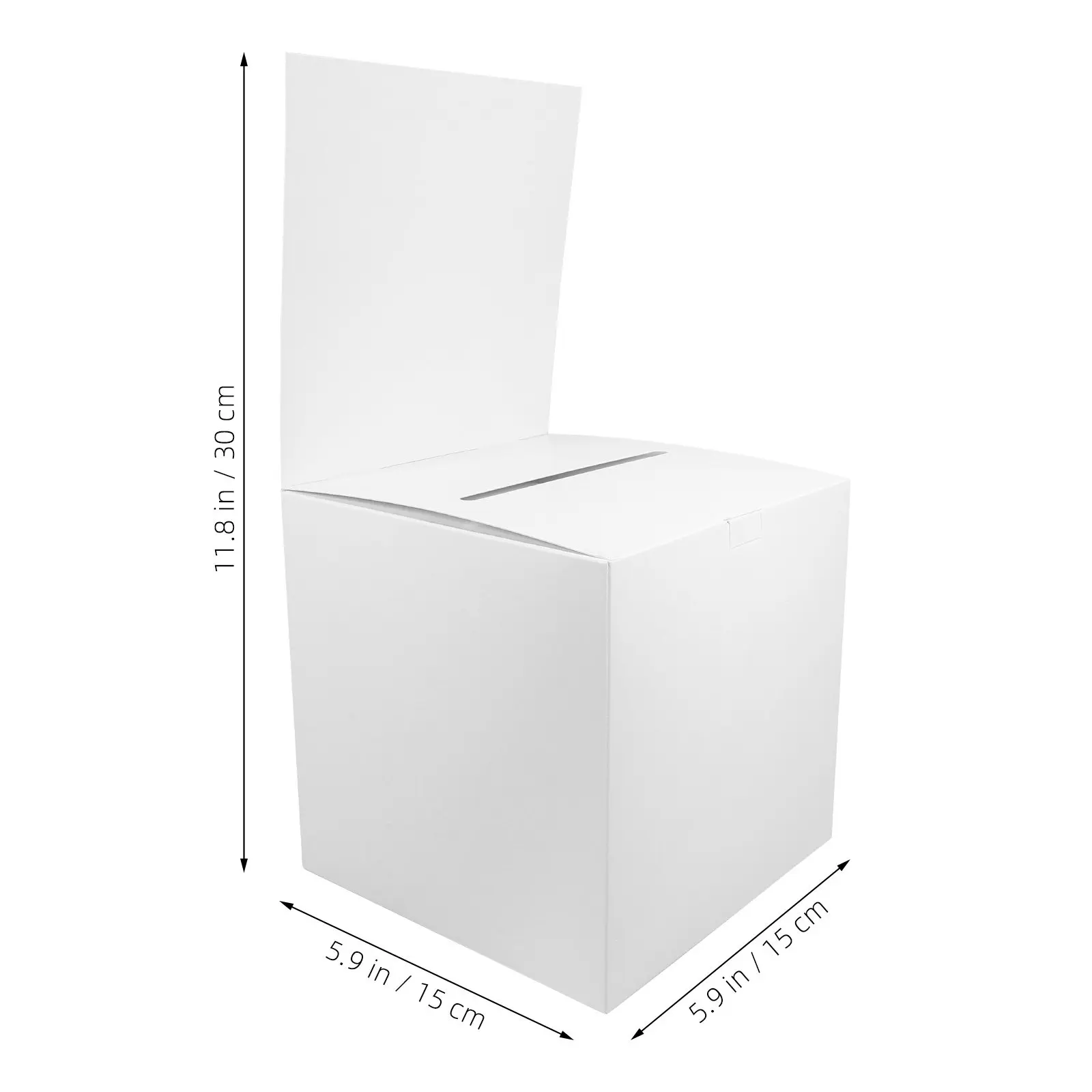 6Pcs Multi-Functional Lottery Box Raffle Ticket Donation Ballot Prayer Card Box for Business Meeting Office Party Event