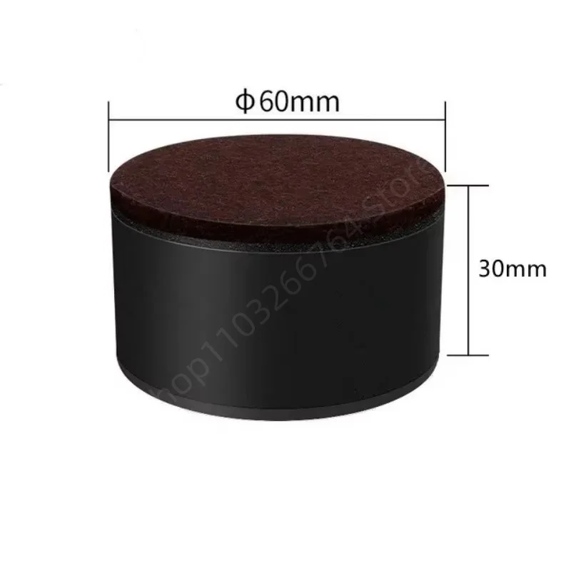 4 Stuks Zware Meubels Koolstofstaal Verhoogde Voet Pad Bed Fauteuil Tafel Voeten Slijtvaste Anti Slip Mat Koolstofstaal Riser