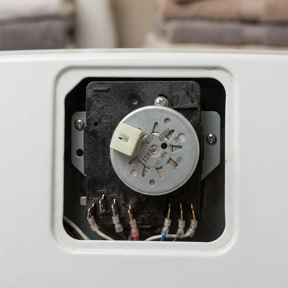 Precise Drying Timer W10185969 Dryer Timer High-strength Plastic Shell Gear Set Mechanism For WPW10185969 Models