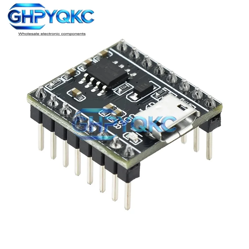 GHPYQKC JQ8900-16P voice broadcast module customized music intelligent voice broadcast USB serial port MP3 recognition module