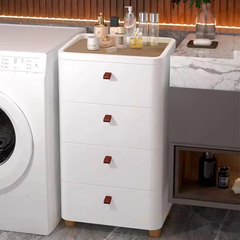 Floor Storage Bathroom Cabinet Organizer Perfume Partitions Decorations Cupboard Medicine Luxury Modern Gabinete Room Furniture