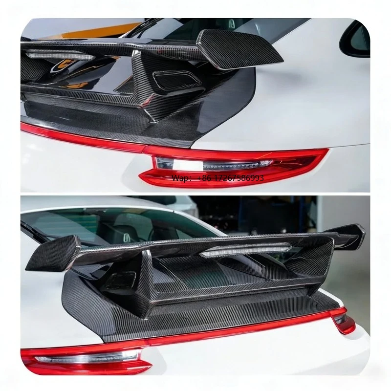 

Body Kit 911 GT3 Style Rear WingCarbon Fiber Car Accessories Spoiler Tail Wing Kit for Por 991.1 991.2 GT3 Style 2012-2018