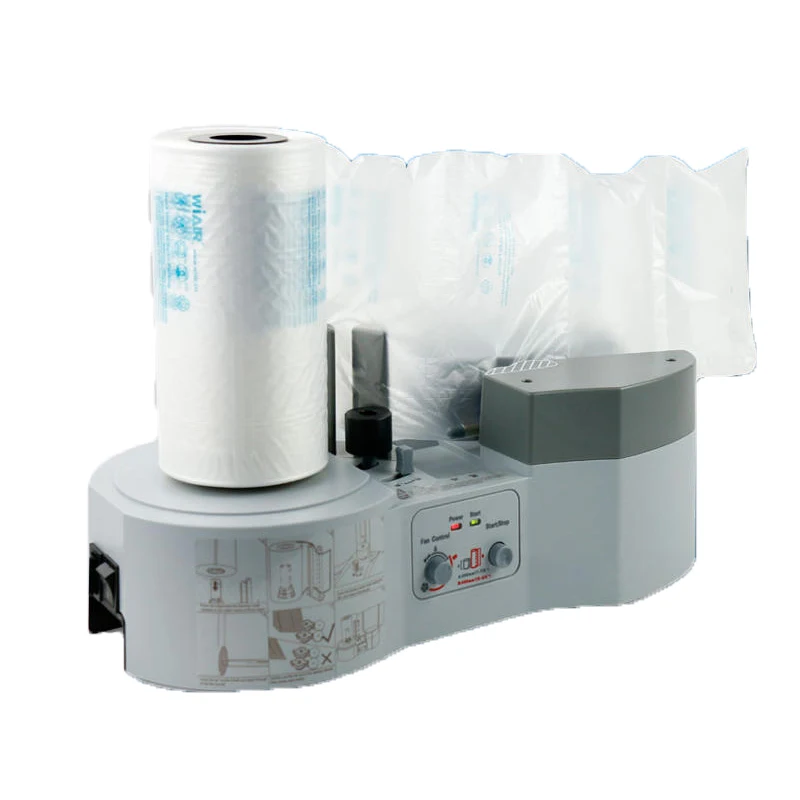 

Buffer Cushion Machine Adjustable Bubble Bag Inflator Continuous Air Bag Filling And Packaging Machine