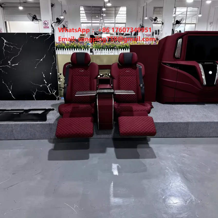 Dingkong Escalade Interior Upgrade Kit Luxury Design VIP Seat With Partition TV for Cadillac Escalade | OEM  Manufacturer