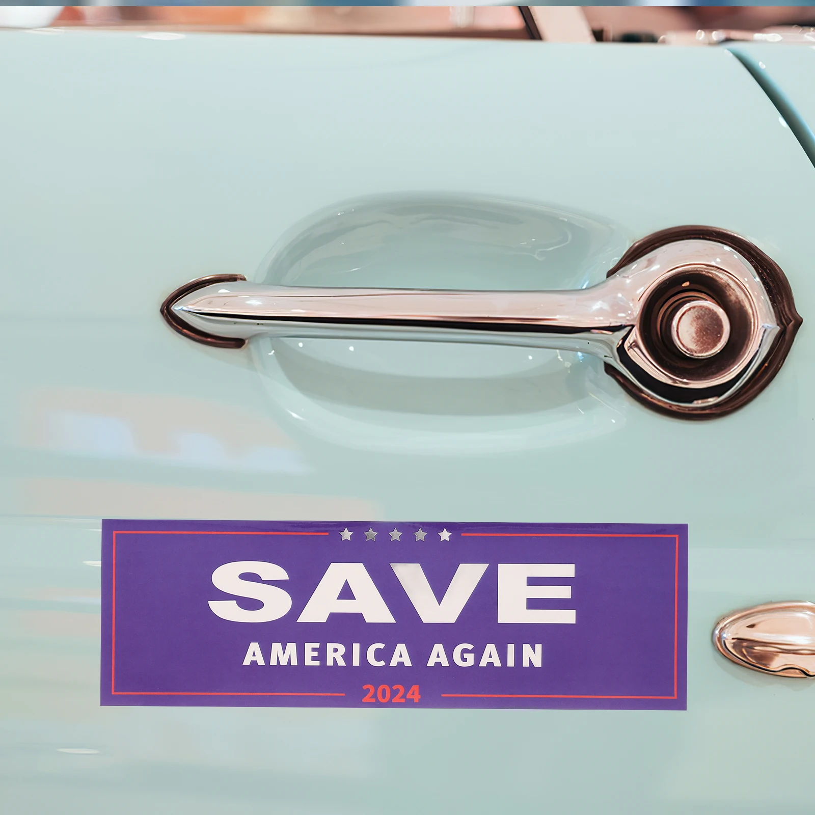 10 Sheets Government Bumper Sticker Election Label Stickers Flag Republican Decorative Voting