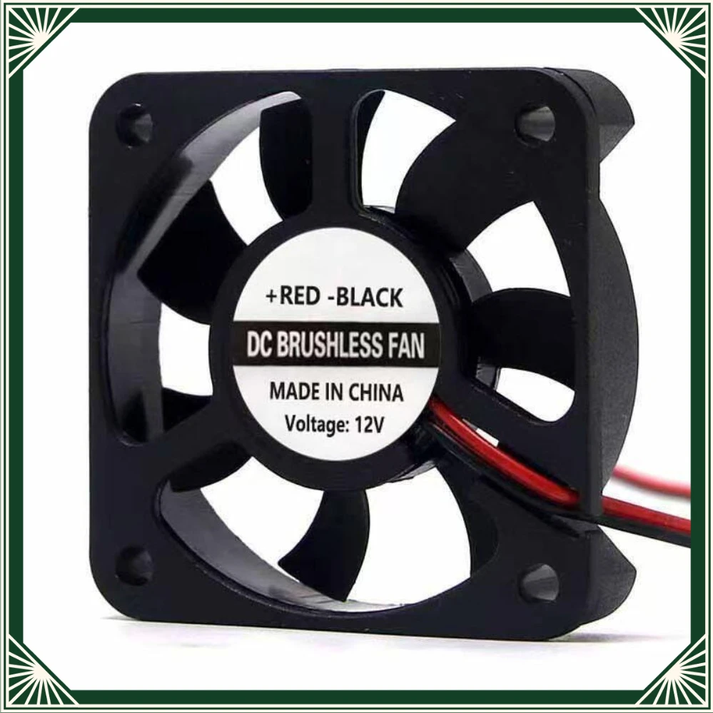 10PK 5010 Silent Cooling Fan 5CM 5V 12V 24V For Aroma Humidifier Inverter Charger Heat Dissipation Fan
