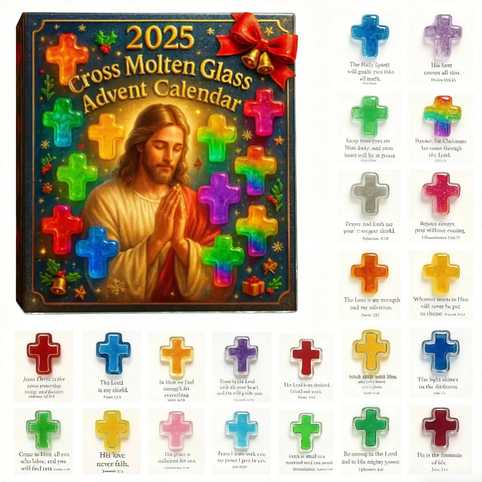 Minuterie de feu de circulation pour enfants, calendrier de l'avent sur le thème, pendentif d'anatomie du compte à rebours de noël contenant 24 minuteries de sable pour enfants de 2 minutes