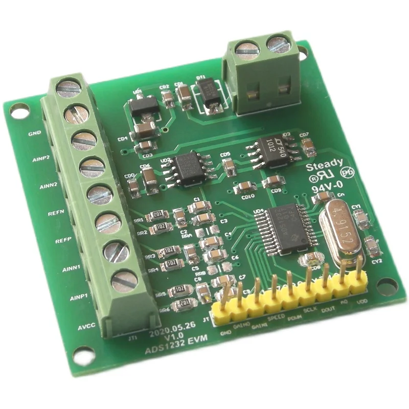 ADS1232, 24-bit ADC Module, High Precision Analogue-to-digital Conversion Module