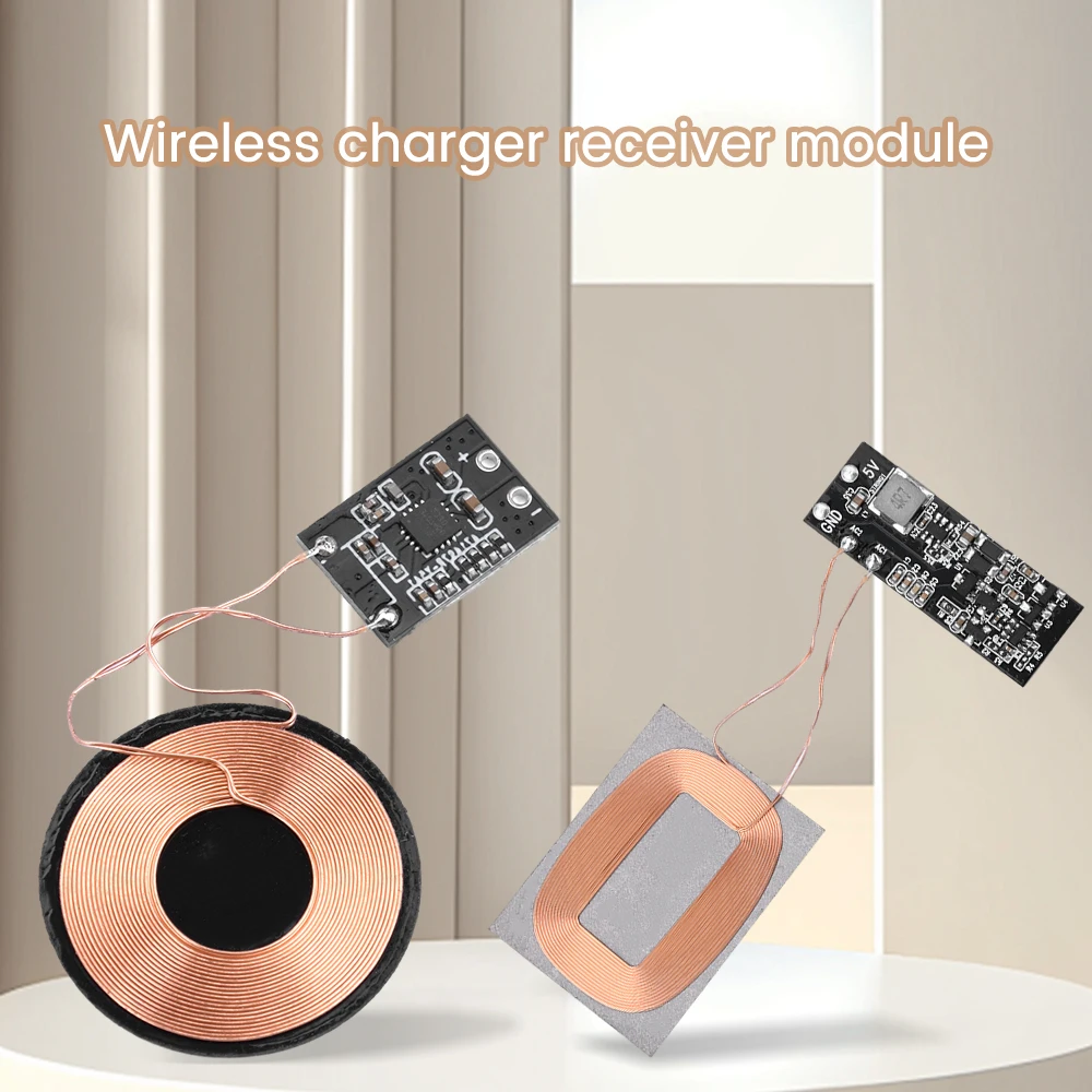 3W/5W Wireless Charger Receiver Module For Apple Android Cell Phone Wireless Charger Receiver Module PCBA Board