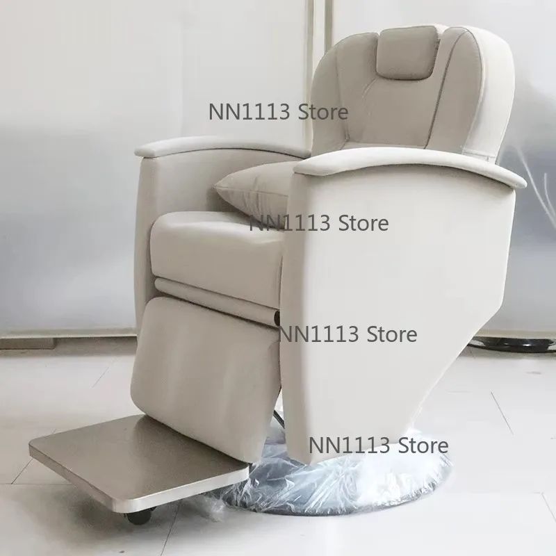 

Great Foshan Factory American Style Hair Salon Electric Barber Chair With Big Pump