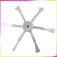 M04K 8X White 6 Arms Side Brush For Xiaomi 1S MI Robot Vacuum 2 Roborock S50 S51 S5 Vacuum Cleaner Parts Accessories