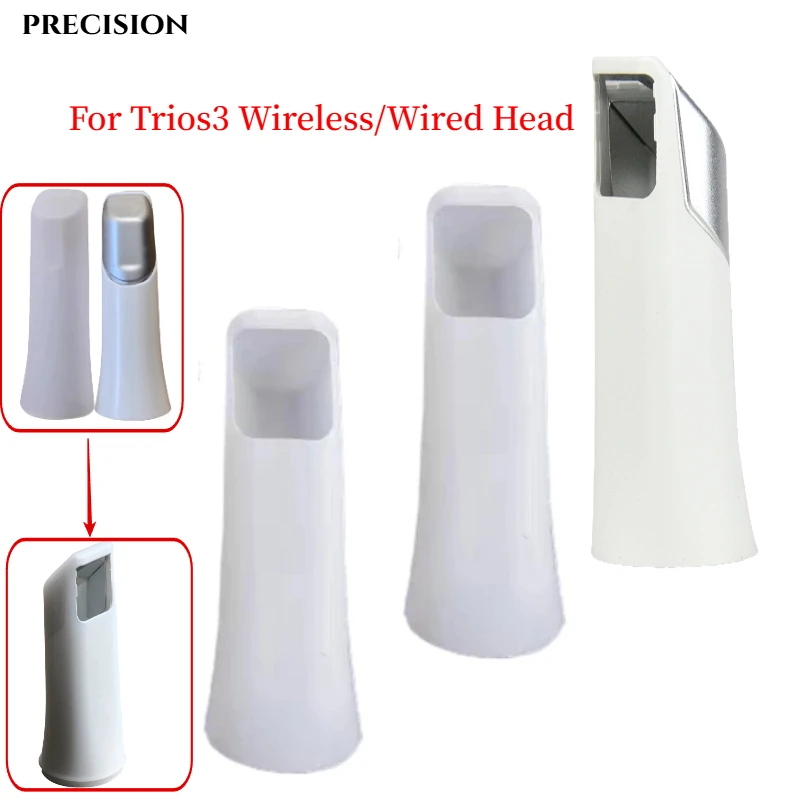 

Насадки для стоматологического внутриротового сканера для 3Shape Trios3 с зеркальной головкой, доступ к сердечнику сканера, беспроводные/проводные силиконовые чехлы для стоматологии