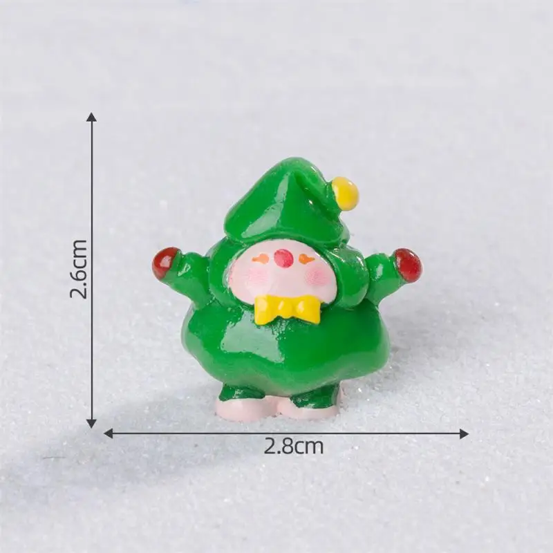 Christmas Animal Town DIY Decorations Accessories Mini Car Desktop Small Ornaments Micro Landscape Creative