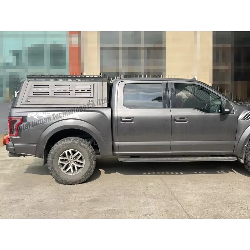 العلامة التجارية الجديدة تعديل اكسسوارات السيارات الخارجية شاحنة صغيرة المظلة شاحنة بيك اب القبعات العالية الصلبة تستخدم ل d F-150 F150 Rapto #3