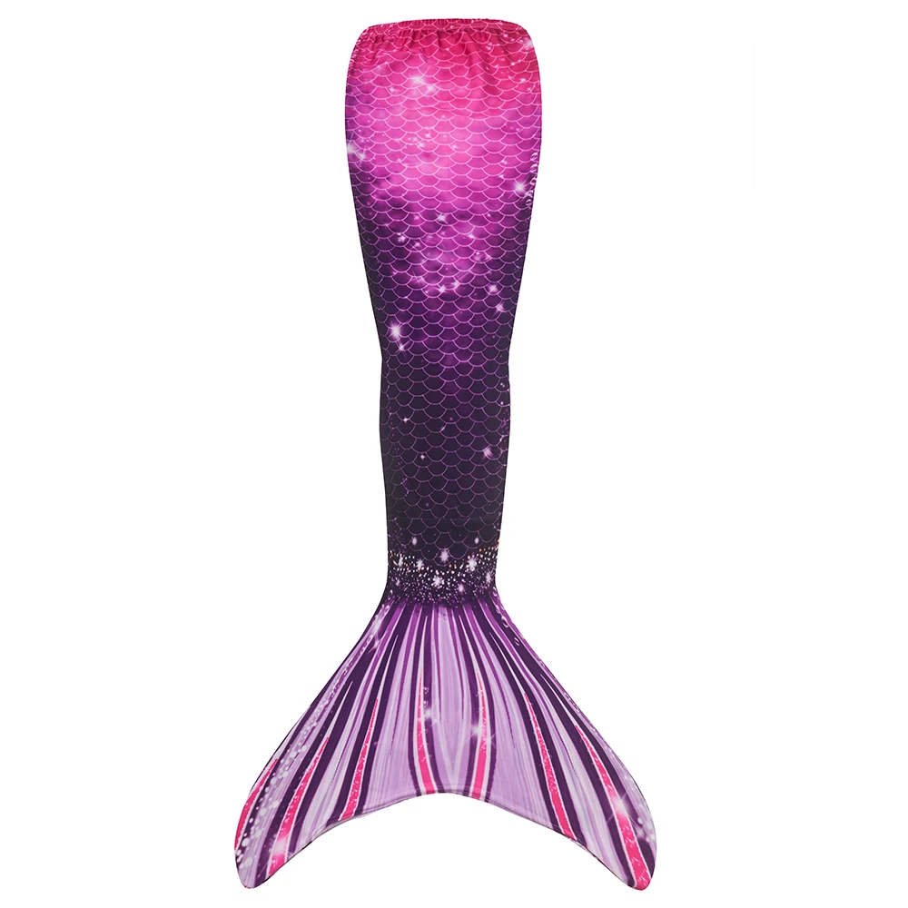 Mermaid Tails for Swimming for Girls Kids Swimsuits Cosplay Costumes Bathing Suit Can Add Monofin