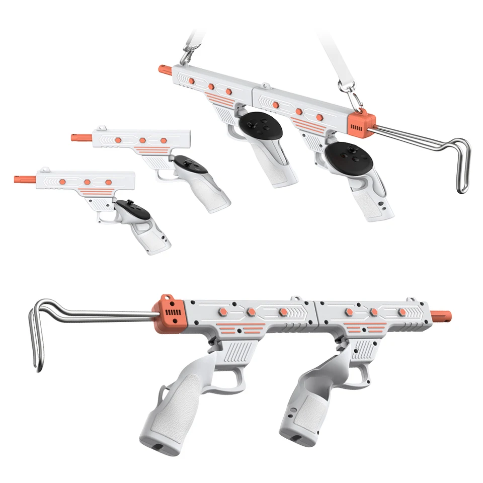 VR Gun Stock For Meta Quest 3/3S VR Shooting Game Accessories