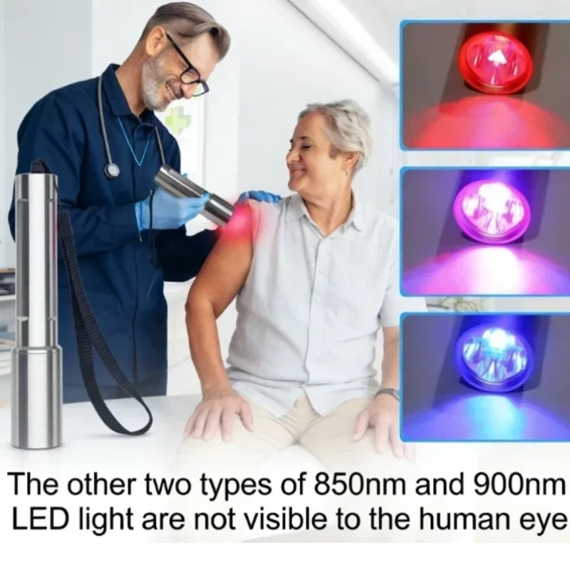 Medical Grade Cold Laser Therapy Device, LLLT Physiotherapy for Human Pet Pain Relief Muscle Recovery Joint Care