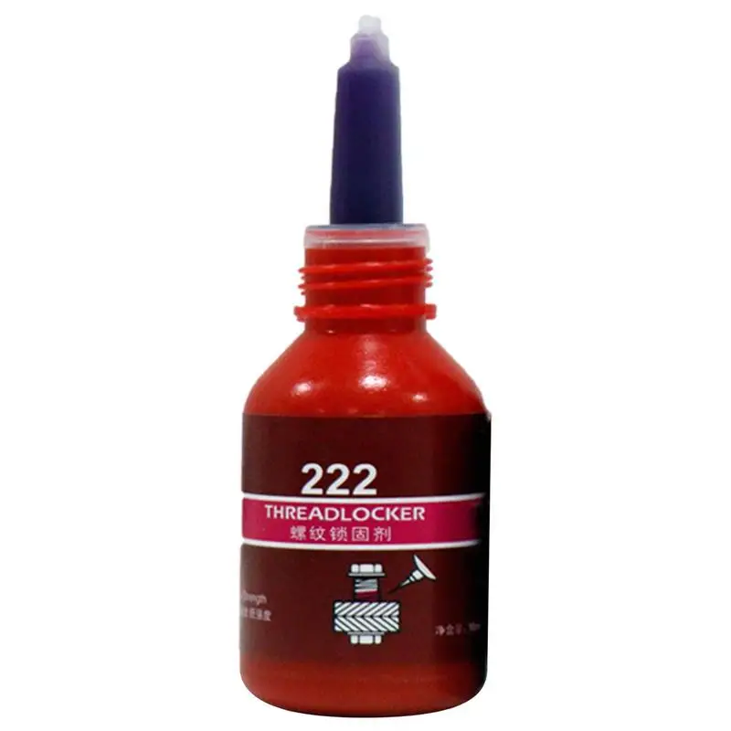 Heavy Duty Threadlocker 222 High Strength Oil Tolerant Threadlocker Heavy Duty Threadlocker 10 Ml Screw Glue Anaerobic Adhesive