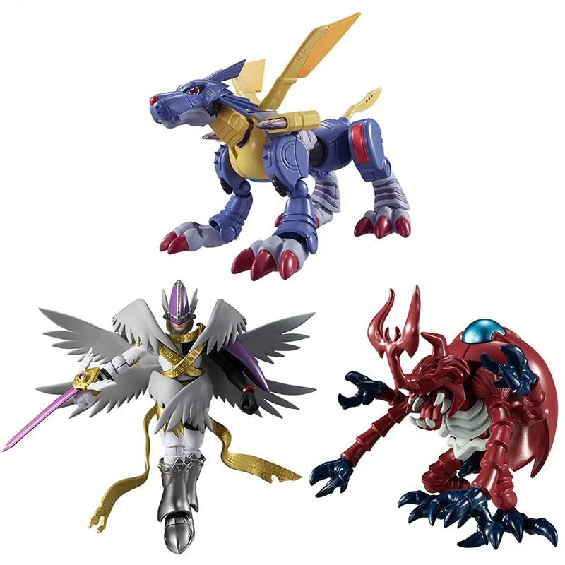 Bandai Digimon Adventure Action Figure Assembly Model Toys SHO DO Series 01 02 03 Wargreymon Angewomon Garudamon Metalgarurumon