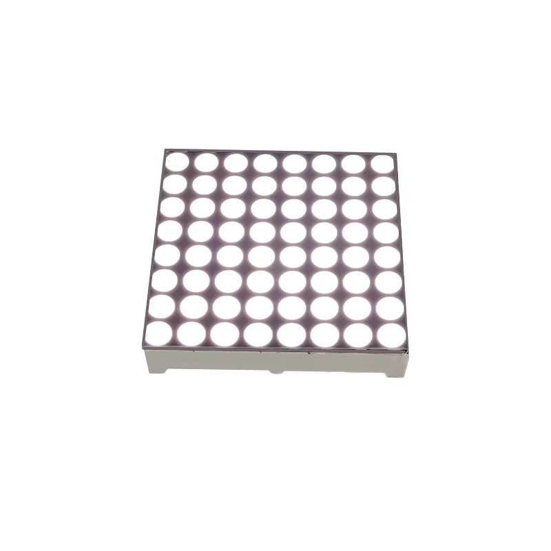 10pcs 8x8 Mini Dot Matrix LED 1088AHG Display Red Blue Green White Yellow CCommon Cathode Digital Tube 32mmx32mm 3mm DIY Kit