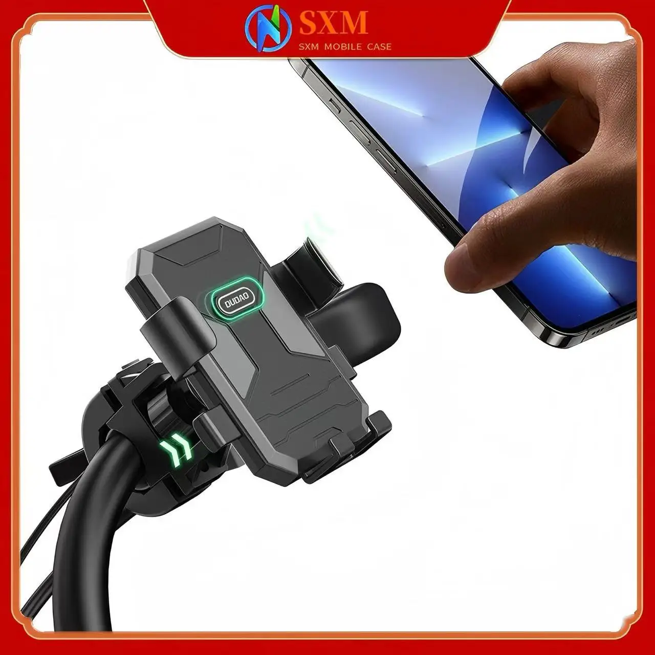 

Electric vehicle riding mobile phone holder anti-shock anti-shake universal multi-functional