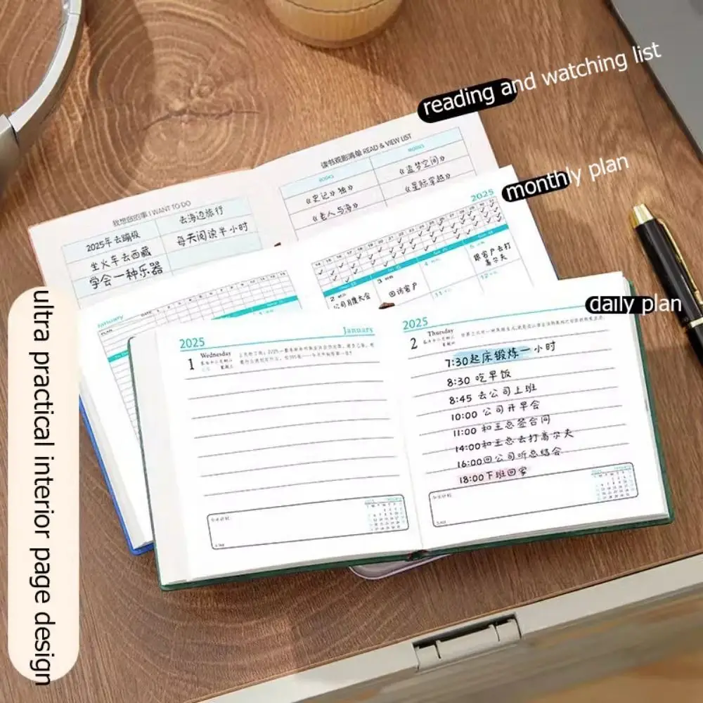 المحمولة الأفعى العام دفتر مربع الأفعى نمط دفتر ملاحظات بغلاف مُجلّد 180 ورقة/360 صفحة مذكرات جيب الجدول الزمني كتاب المدرسة/المكتب