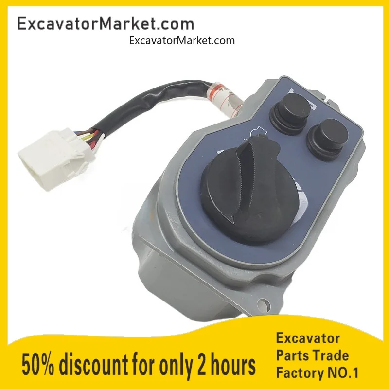 

For Hitachi Ex100 120 200 300-2/3/5 Throttle Knob Gear Switch Excavator Accessories Excavator Accessories