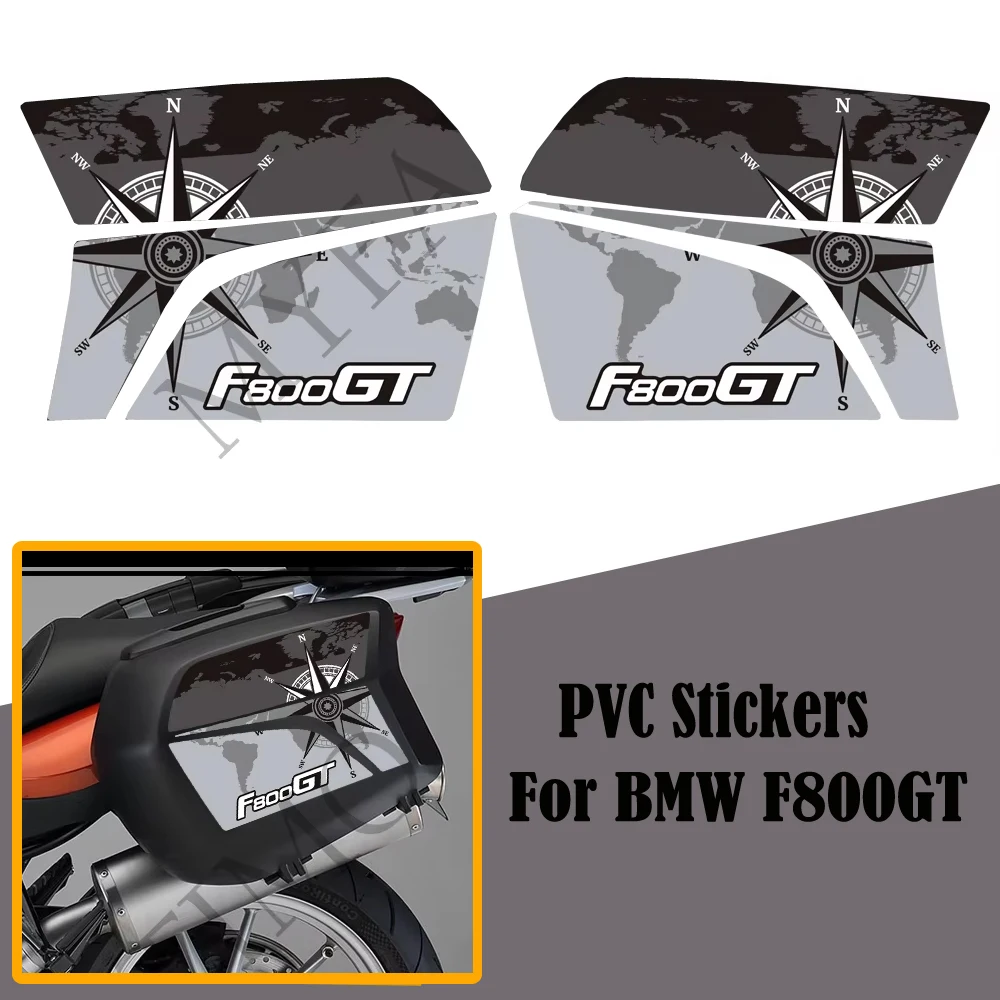 

NEW For BMW F800GT F 800 F800 GT Motorcycle Stickers Decals Protector Tank Pad Grips Trunk Luggage Panniers Side Cases