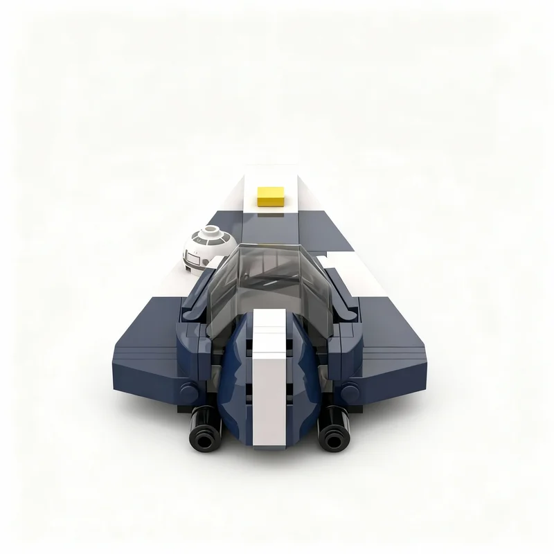 116pcs MOC Plo Koon S Delta 7 Starfighter Blade Star Battle Speelgoed Model Kerstcadeaus Bouwstenen Architectuur Onderwijs