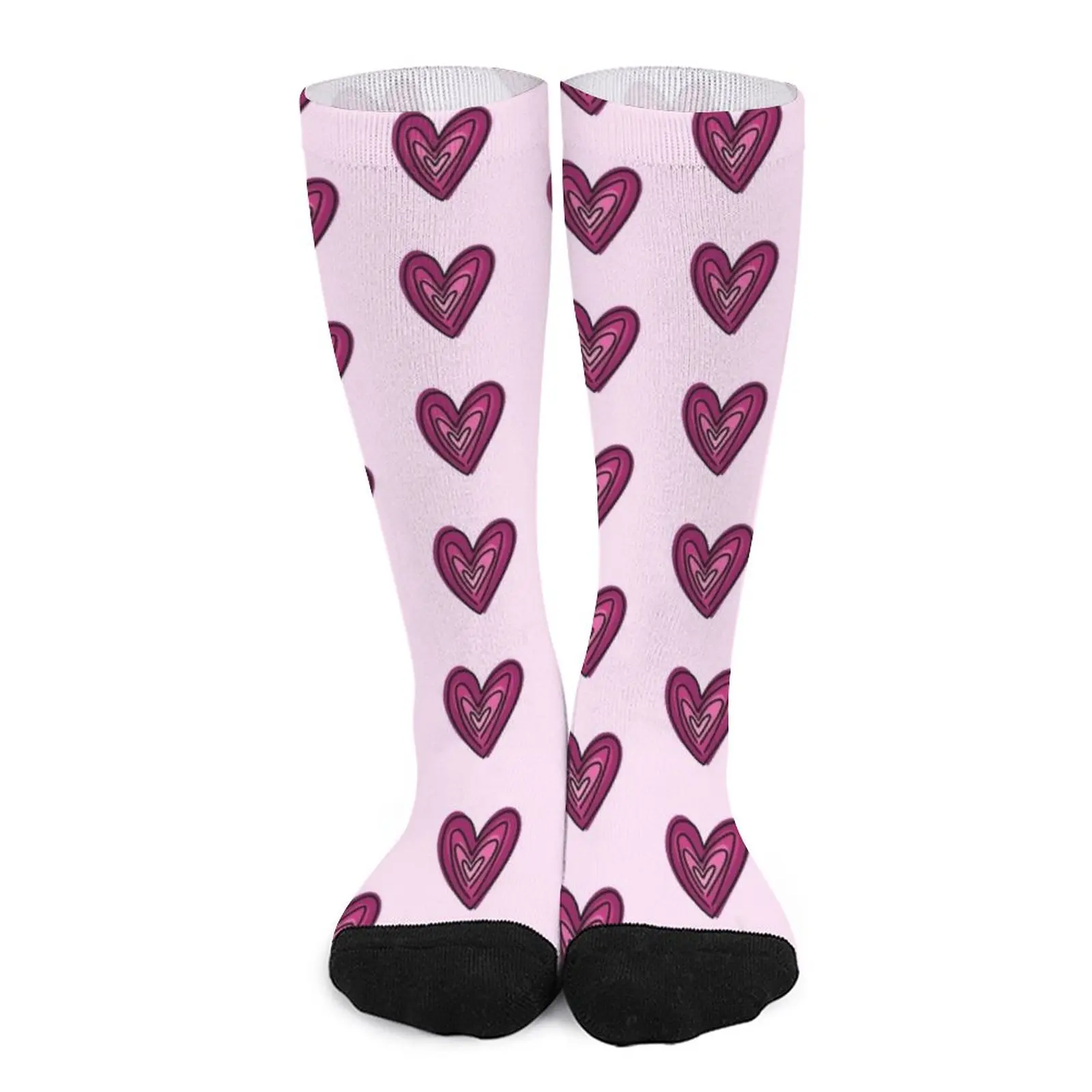 

Valentines Hearts Socks Socks set Men's winter thermal socks