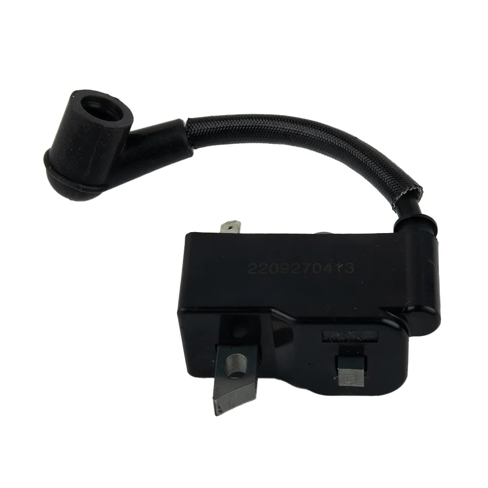 Ignition Wire Ignition Coil Plastic Shredder Part 3 Parts Black Leaf Blower Part For-Husqvarna Long Life Sturdy