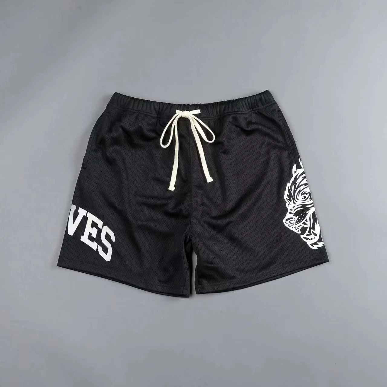 

Summer 3D Wolf Pattern Printed Men's Shorts Outdoor Leisure Fashion Breathable Pants New Vacation Beach Quick Dry Men Clothing