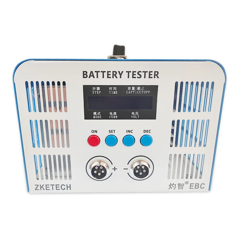 50A Battery Tester ZKETECH EBC-A50L 0-5V Professional High-Current LiFePO4 Lithium Ion Battery Capacity Tester With Software