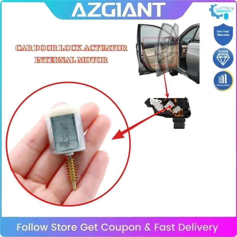 

AZGIANT FC-280 Door Lock Block Motor Car Locking System Motor For 2008-2010 Hyundai Sonata 7 Interior Replacement Parts