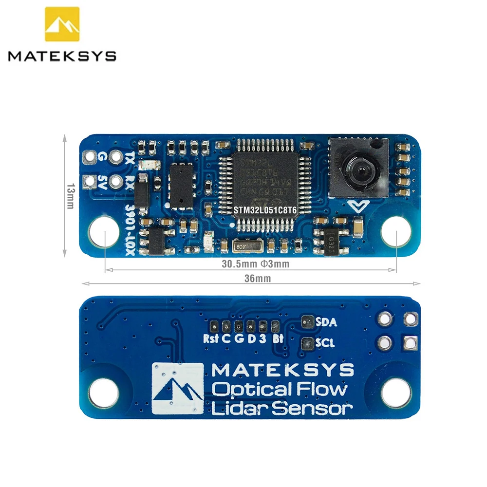 MATEK OPTICAL FLOW & LIDAR SENSOR 3901-L0X INAV modulo sensore di flusso per RC FPV Racing Freestyle F4 F7 Flight Controller Drone