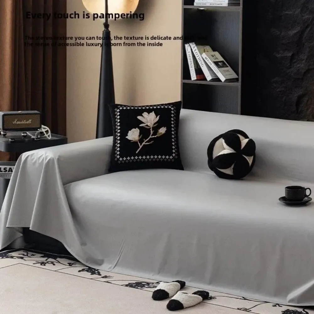 

Водонепроницаемый водонепроницаемый чехол для дивана, нескользящий тканевый полотенце для дивана с защитой от кошачьих царапин, многофункциональный всесезонный защитный чехол для дивана