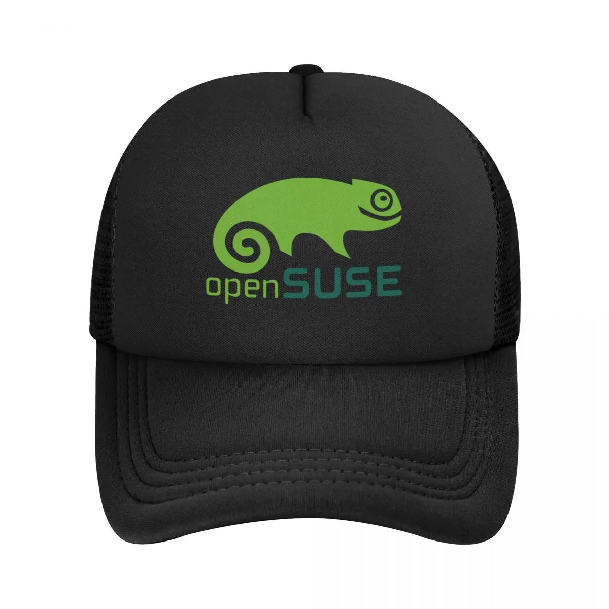 Linux Novell OpenSUSE Baseball Cap Vintage Baseball Mesh Trucker Cap Hat