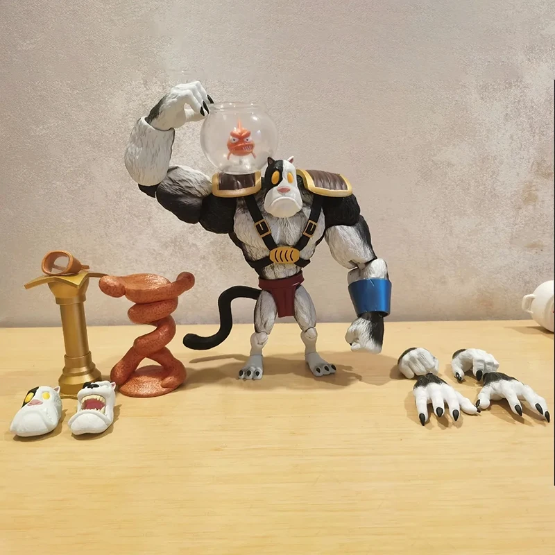 Pdna Earthworm Jim Action Figure1/12  Psy Crow Bob The Killer Anime Figure Joint Movable Models Collection Toy Ornament Gifts