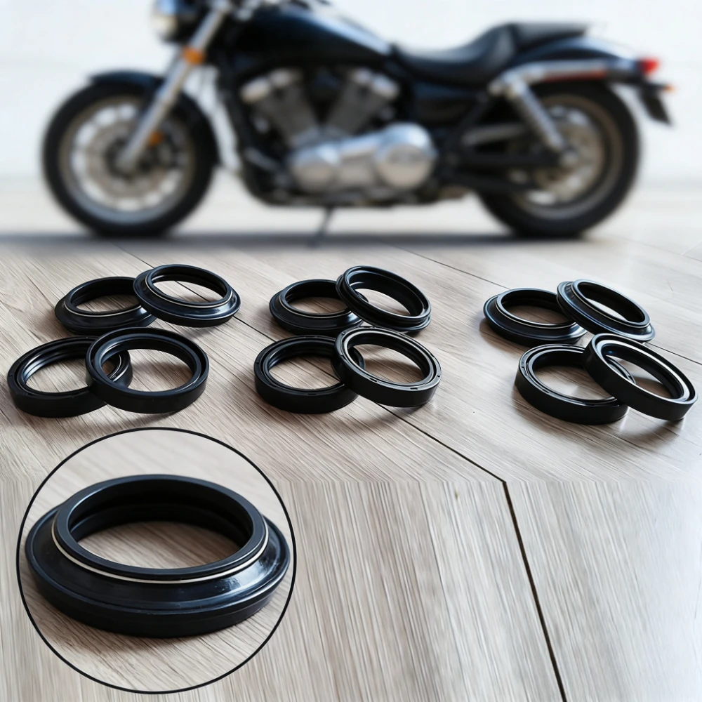 

Комплект из 4/8/16 шт. сальников передней вилки 33x46x10.5 и пыльников 33*46 для SYM/SANYANG MOTOR X PRO 125 2013, Yamaha ZUMA 125