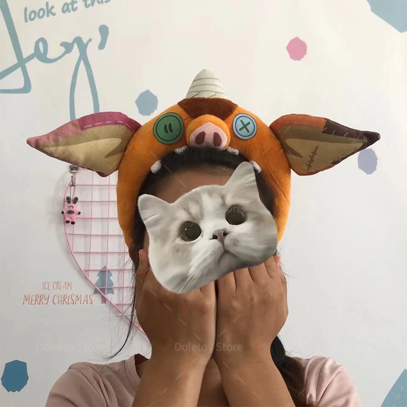 أسطورة زيلدا بوكوبلين تأثيري القبعات أفخم Lizalfos لينيل قناع الشتاء الدافئة خوذة زي الدعائم وسادة هدية الكريسماس