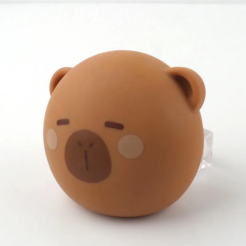 Capybara Slow Rebound Dekompression Pinch Toy Stress Relief Lustiges Tier-Squeeze-Spielzeug Capybara-Form Squeeze-Ball Geschenk für Kinder